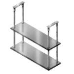 Advance Tabco Ceiling Mounted Shelves